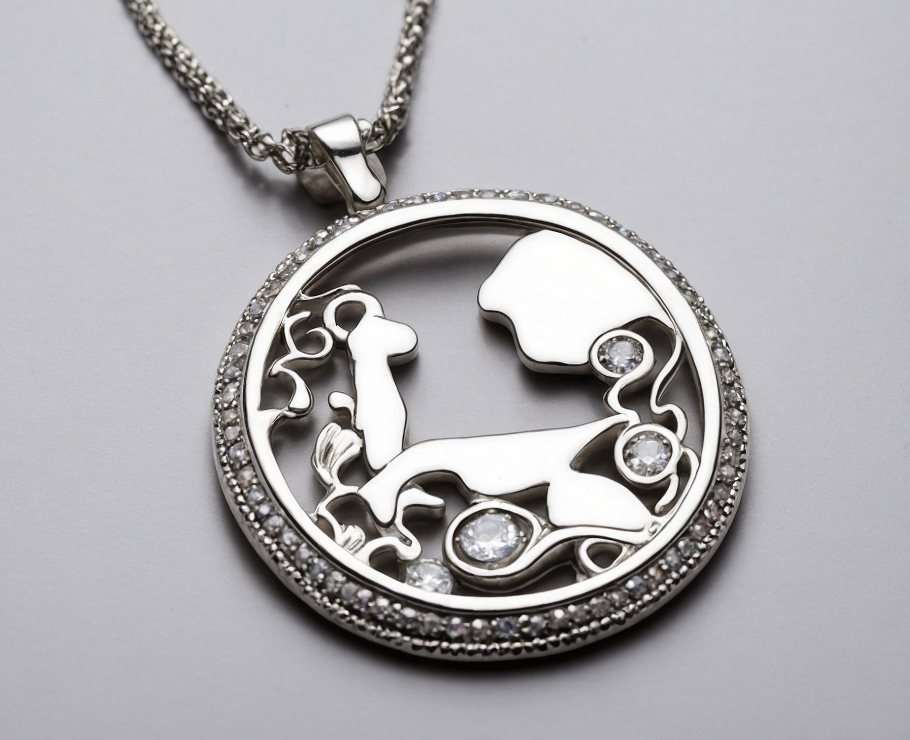 Colgante Iniciales de Plata para Peques - Imagen 3