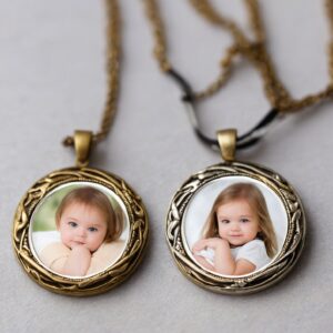 Colgante bebé y adulto magia única